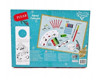 Disney Pixar - Cars - Adventní kalendář pro děti - Kreativit - 2