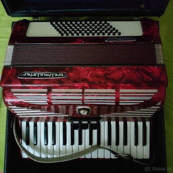 Harmonika , akordeon 72 basů Weltmeister - 2