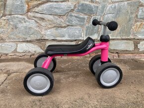 Dětské odrážedlo Puky Pukylino tmavě růžové - 2