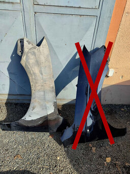 Karosářské díly Passat B7 sedan - černá LC9X - 2