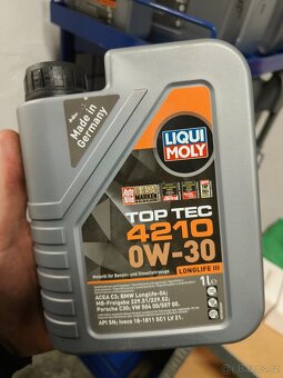 LIQUI MOLY originální oleje TopTec 4210 0w30 C3 LL-04 - 2