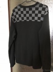 pánská mikina HUF BLACKOUT CREW BLACK - M - 2