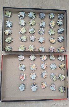 Stírací puzzle 500 
Mapa Evropy 68x48cm - 2