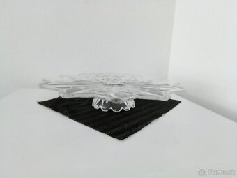 Starý nástolec, tác, podnos na dort a cukroví - 2