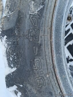 PRODÁM DVĚ PŘEDNÍ KOLA 9,5-24 - 2