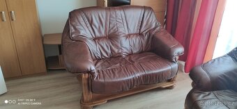 Kožený gauč - 2