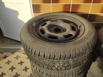 14" kola 4x100 + pneu 185/60 R14 - 2