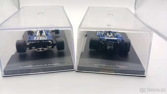 Modely F1 Tyrell 1:43 sada 2 kusů - 2