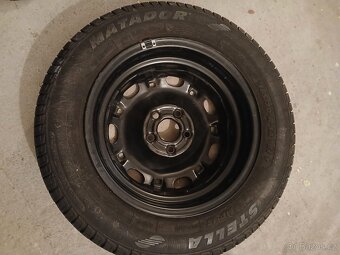 Plechový disk 14 zánovní. Škoda Fabia apod. - 2