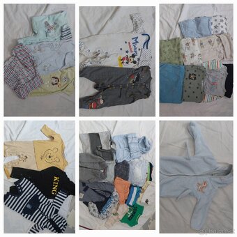 Oblečení vel. 50-80(86) 150ks+ - 2