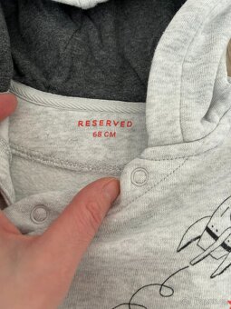 Dětská mikina Reserved vel. 68 - 2