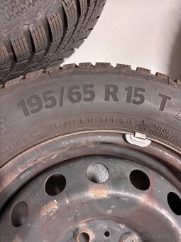 Prodám kompletně kola 5x112 ( plecháče) - 2