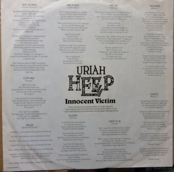 LP deska - Uriah Heep - Innocent Victims - 2