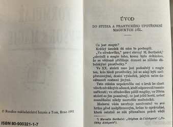 Formulář vysoké magie - 2