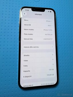 iPhone 13 Pro 128GB – 100% baterie - 2
