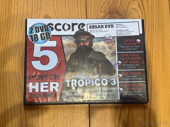 Balíček 3x DVD příloha časopisu SCORE - 2
