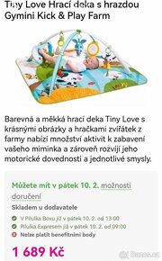 Hrací deka Tiny love - 2