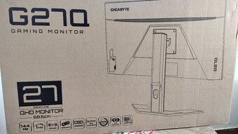 Prodám 27" GIGABYTE G27Q - 2
