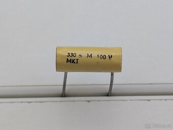 Kondenzátor svitkový 330nF/100V RFT - 2