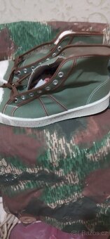 Vojenské kecky ČSLA nenošené retro converse - 2