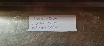 Nerezový stul s dřezem - 2