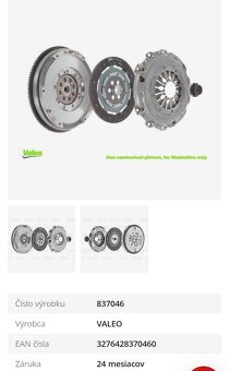Komplet sada spojky valeo 2.5 TDI V6 - 2