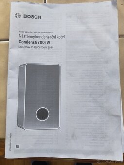 Prodám kondenzační kotel Bosch 8700 iw - 2