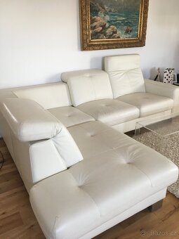 Prodám koženou sedaci soupravu - 2