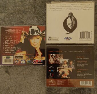 Prodám 3x raritní český pop na CD: Bartošová, Svoboda, Linká - 2