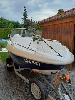 Motorový člun blesser 440 + Mercury 50 + přívěs - 2