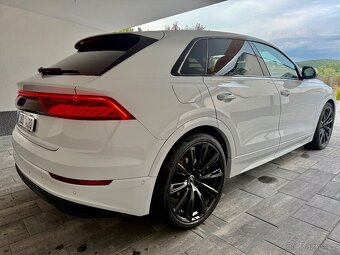 Audi Q8, diesel, S-line, DPH, vzduch, CZ, záruky 4 roky, - 2