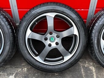 Original ALU kolo Dotz Hanzo Dark 17" 7,5J ET35 225/50/R17 - 2
