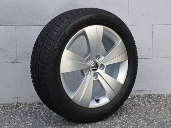 zimní orig alu kola Škoda Superb 3 215/55/17 vzorek 7mm - 2