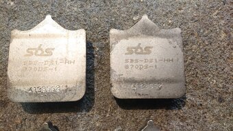 Závodní destičky SBS 870DS-1 BMW S1000RR - 2