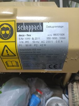 Lupínková pila Scheppach Deco Flex - 2