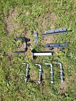 Plotová brána 3605x1750, antracit - 2