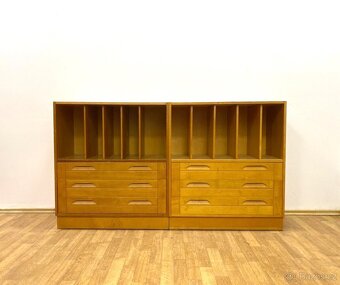 Retro komody/ knihovny TATRA 60. léta Brusel - 2