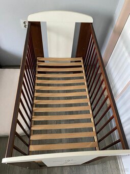 Dětská postýlka s obrázkem žirafy 120x60 cm - 2