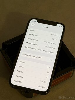 Apple iPhone 12 mini – 128 GB, černý, stav B - 2