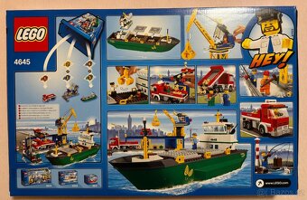 Lego city 4645 - přístav - 2