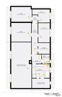 5+KK 156m2, samostatný vstup, pozemek 756m2 - 2