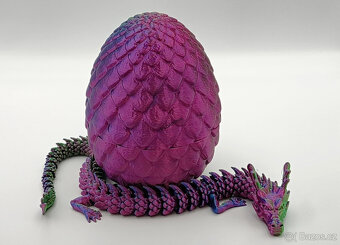 Dragon 30cm + vejce - 2