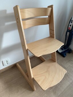 Rostoucí židle značky Jitro přírodní odstí - 2