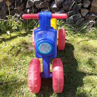 Odrážedlo Teddies CROSS 2 žluté - sedadlo 28cm - 2