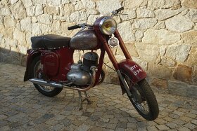 Jawa 175 typ 356 - motocykl s doklady STK 4 roky - 2
