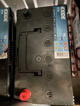 2 kusy nové Autobaterie EXIDE EFB EL 954 - 2