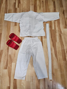 Kimono ADIDAS 120cm + rukavice Katsudo M - 2