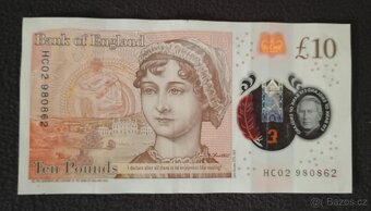 Velká Británie - 10 Liber bankovka, 2024 - 2
