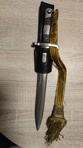 Luxusní vycházkový bajonet Mannlicher M95,Isonzo Armee - 2