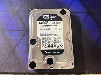 WD Caviar Black 640GB 64MB cache - 2
